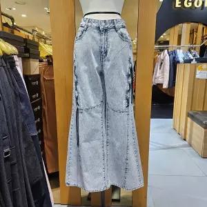 [에고이스트]레이스업포인트와이드데님팬츠/ES2DP861_BP