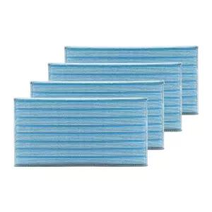 [호환] 블랙앤데커 FSM1600 / 한경희 생활과학 HESM-D1300WT / 홈앤아트 AMS-200 스팀청소기 호환 리필 직사각 걸레 패드 4장