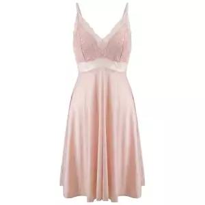 [비비안] FS0804A  레이스 브라렛 패드 디자인 여성슬립 2컬러택1