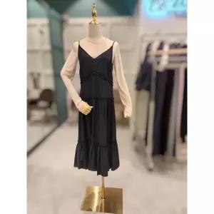 갤러리아 뷔스티에 프릴 원피스 ＆ 시스루 탑Z261MSE002