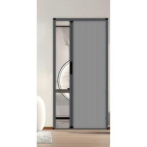 바이디움 자바라방문 칸막이커튼 접이식 방문 도어 폴딩 커튼 칸막이