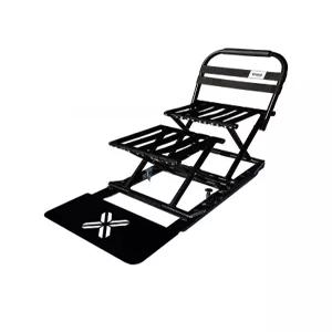 얼음 썰매 접이식 회전식 브레이크 스케이트 양발사용 2인탑승 블레이드