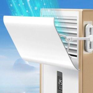 스탠드 에어컨 바람막이 냉난방기 가정용 높이 윈드바이저 가리개 가림막 바람가드 가드 설치