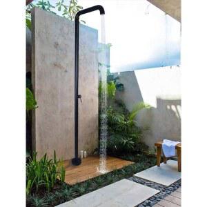 바이디움 스텐 싱글 캠핑장 간이 해수욕장 해변 헤드 샤워기 야외