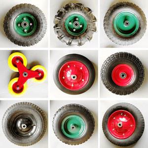 리어카바퀴 손수레 구루마 16mm 일륜 가정용 하중 무소음 바퀴 카트