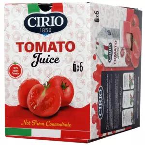 치리오 100% 착즙 토마토주스 750ml x 6개 코스트코