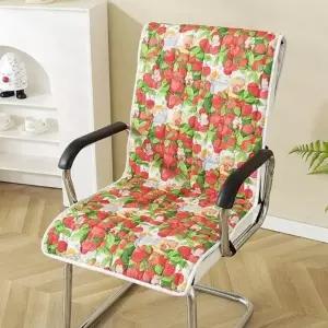 방석 커버 사계절 미끄럼방지 시트 일체형 등받이 의자