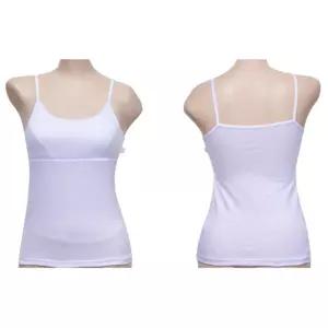 여학생 교복 끈나시 부드러운 면 주니어용 주니어내의