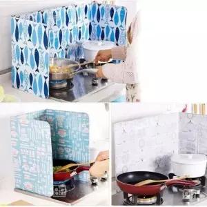 주방 위생 관리 기름튐 방지 레인지 가드 주방위생 렌지 가림막 주방강화 유리 커버