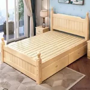 편백나무 침대프레임 평상형 매트리스 수납 저상형 깔판 통원목 호텔식