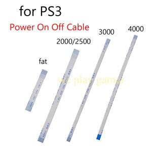 Fat Slim 2000250030004000용 전원 켜기끄기 스위치 케이블 10핀 6핀 플렉스 리본 1-20개