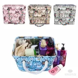 뷰레이터닷컴 고양이패밀리 물빠지는 목욕가방 스파백 사우나 목욕탕 샤워 물빠짐 가방