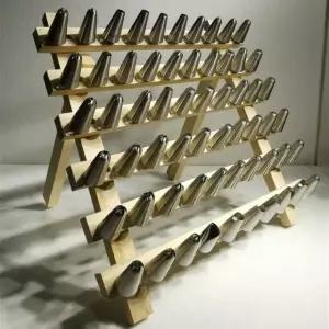 프리미엄 베이킹 깍지 꽂이 정리대 걸이 모양 짤 입구 스타일 4 대형 6단 60개 1단