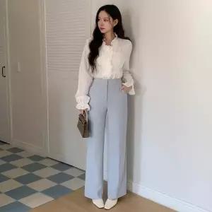 [다잇템] 여자 나팔 편한 하이웨스트 슬랙스_24521210_588872