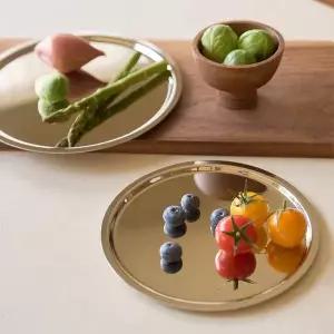 한국도자기리빙 리한 본 스텐 304 믹싱볼 볼커버 플레이트 접시 21cm