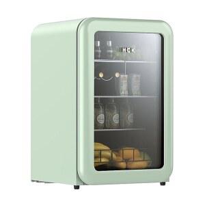 냉장쇼케이스 냉장고 가정용 술냉장고 사무실 냉장 130L 술장고 민트
