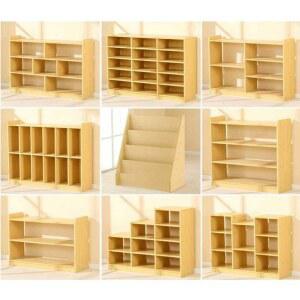 사물함 그림책 교구 책꽂이