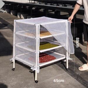 바이디움 이동식 건조대 가정용 고추건조대 방충망 건조 그물 고추