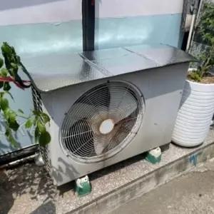 ( )에어컨실외기차광막 절전커버 차양막 실외기덮개 햇빛가리개