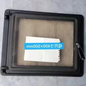 장작난로문 아궁이문 내열유리 손잡이 문짝