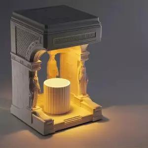 예쁜 캔들 워머 향초워머 우주인 라이트 유니크 양초