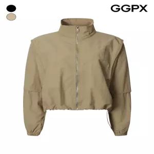 [GGPX]베이직 하이넥 스트링 점퍼 (GQ2JP002B)