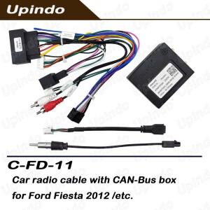 자동차 라디오 스테레오 CANBus 케이블 안드로이드 헤드 유닛 전원 배선 하네스 소켓 커넥터 CAN 버스 디코
