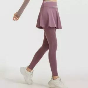 다용도 치마 일체형 여성 레깅스 스포츠 필라폴 웨어 폴웨어