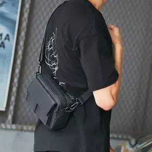 (색상 블랙)HL] 크로스백 투포켓 수납가방 백팩 에코백 여행용백