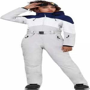 스키복 여성 스노우슈트 원피스 겨울 방수 방풍 귀여운 스노우 의상 스노보드용 언더암 벤트