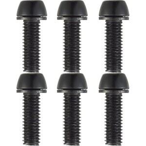 와셔 브레이크 볼트, 디스크 앨런 스템 BMX, 나사 접이식(블랙)용 산악 볼트 로드바이크, 자전거 세트 M6x18mm 캘 자전거, 스틸