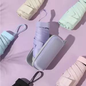 초경량 미니 6단 양우산 휴대용 포켓 우산