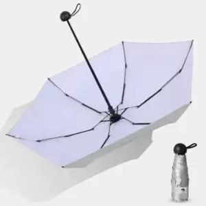 5단 티타늄 경량 자외선차단 우산 양우산 우양산