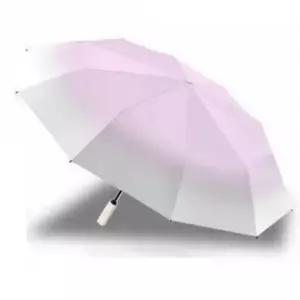 그라데이션 2단 접이식 자동 자외선차단 우산 양우산 우양산