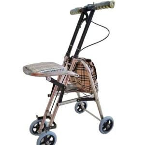 일제 보행 휴대용 경량보행기 바퀴 1개 접이식 할머니유모차