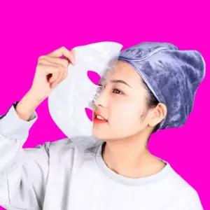 [하프클럽/]얼굴 비닐팩 비닐 마스크팩 수분 페이스 커버 시트지