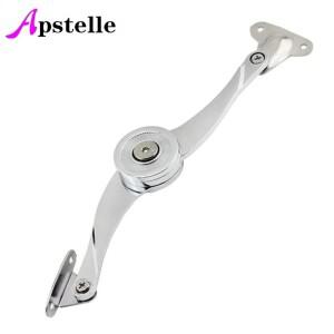 Apstee 캐비닛 도어 지원  유압 무작위로 중지 경첩 조정 가능 강도 상승 및 하강 에일러론 가구