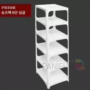 6단 슈즈렉 조립식신발장 신발장정리 신발정리함 신발장선반 아파트현관신발장
