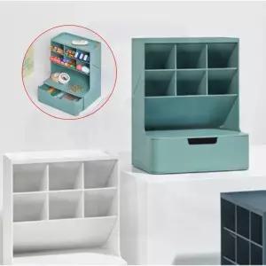 사무실 학생 데스크정리함 서랍형 칸막이 책상수납함 펜꽂이
