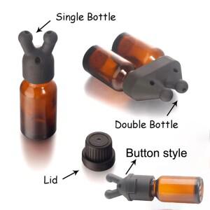 누수 방지  에센셜 오일 흡입기 병 미니 소형 및 향수 디스펜서