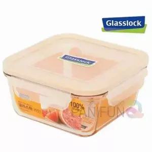 정사각 유리밀폐용기 920ml 장아찌용기 냉장고보관용기 유리반찬통 냉장고수납용기 주방밀폐용기