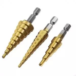 잔솔 드릴비트 3종 세트 타일 목공 스텐 날 기리 전동