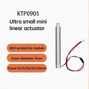 9MM 3KG 6V 플랫 미니 선형 리미트 전동 고추력 플레이트 액추에이터 로드 텔레스코픽 보호 푸시풀