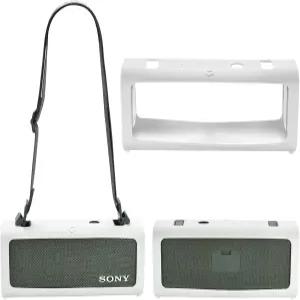 소니 ULT 필드 3 무선 휴대용 블루투스 스피커용 Hzycwone 실리콘 커버 케이스 SRSULT30 여행용 보호 스킨