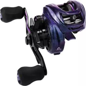 캐스트킹 로얄 레전드 프로 미끼 캐스팅 릴 - 오토매그 듀얼 브레이크 시스템 낚시 아치 저항 제어