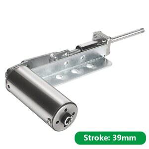 왕복 선형 액추에이터, 올 메탈 바디 스트로크 39MM 모터, 로커 270 스레드, 텔레스코픽 30 회 분당 M6