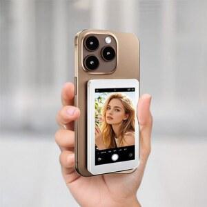 셀카 모니터 후면 스크린 셀피 브이로그 거울 미러링 촬영 카메라 라이브