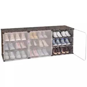 차량용 신발장 자동차 트렁크 정리함 조립식 선반 수납함 구두