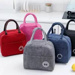 직장인 런치백 보온 보냉 휴대용 가방 도시락 파우치