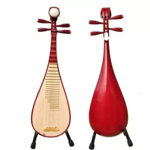 교육용 샤미센 일본 전통악기 연습용 일본악기 컬러드우드본플라워 어린이용 피파